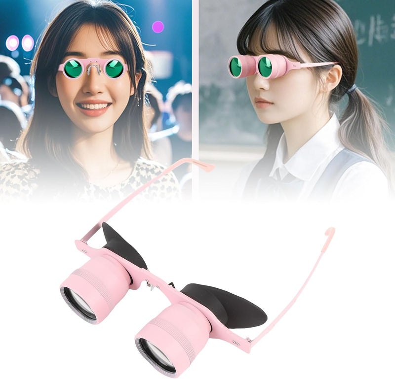 Dpofirs Binocular Glasses, 10X Zoom Opera Glasses, HD Optical Telescope Glasses, for Fishing Bird Watching - Image 5